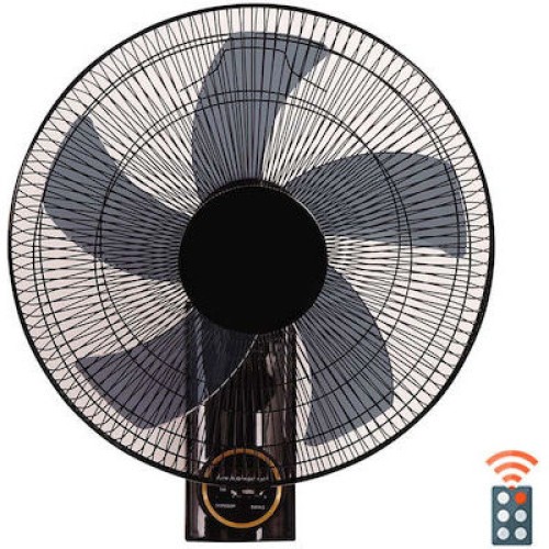 WALL FAN  FW40-803R BLACK 40cm 60W ME R/C